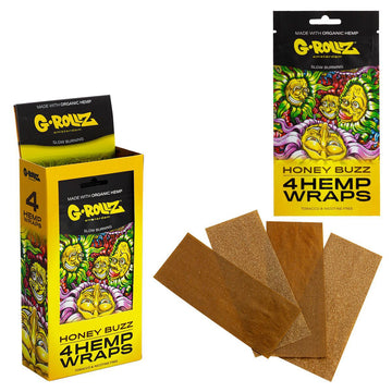 G-Rollz | 4x Honey Flavored Hemp Wraps