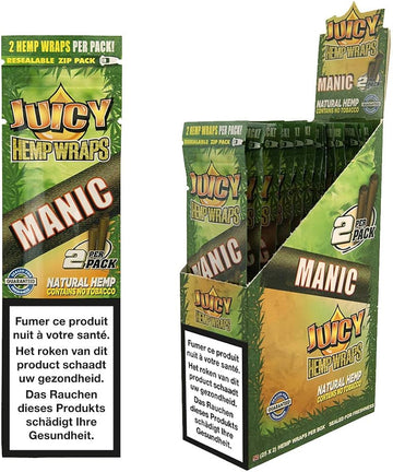 JUICY HEMP WRAPS ORIGINAL (NATURAL) 2 BLUNTS