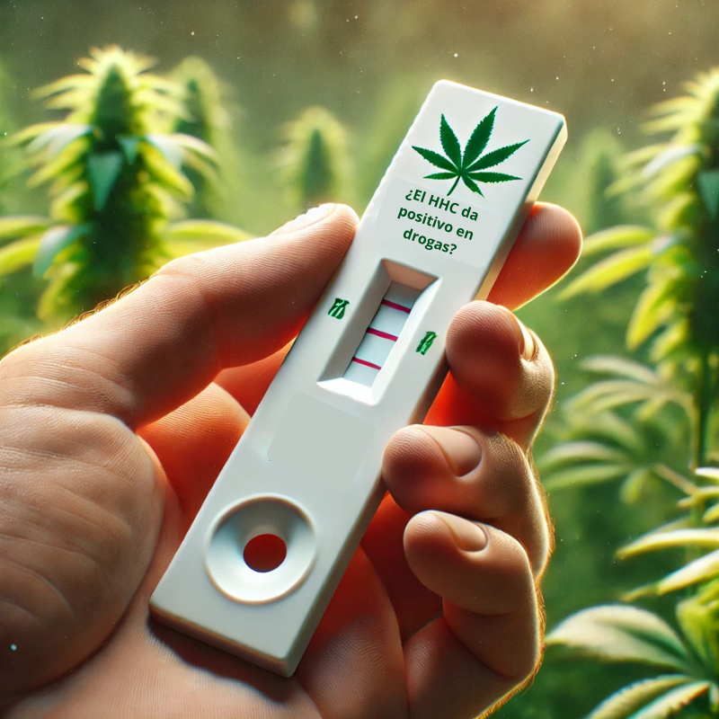 ¿El HHC da positivo en drogas?