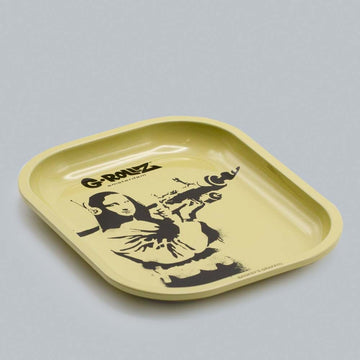 G-Rollz | Banksy's Graffiti 'Mona Launcher' Small Tray 14x18 cm