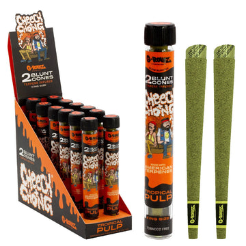 G-Rollz | Cheech & Chong™ 2x Terpene Infused Blunt Cones 'Tropical Pulp'