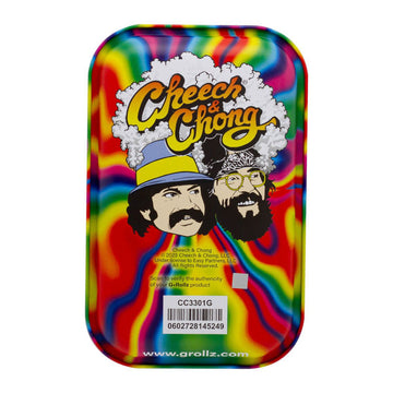 G-Rollz | Cheech & Chong 'Trippy' Medium Tray 17.5 x 27.5cm