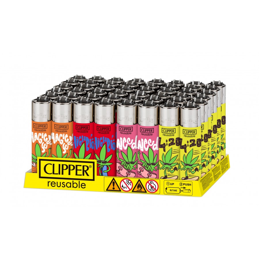 CLIPPER ENCENDEDOR CLASSIC LARGE WEED BROS