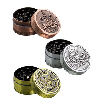 Grinder Amsterdam 3 partes zinc. 40mm