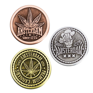 Grinder Amsterdam 3 partes zinc. 40mm