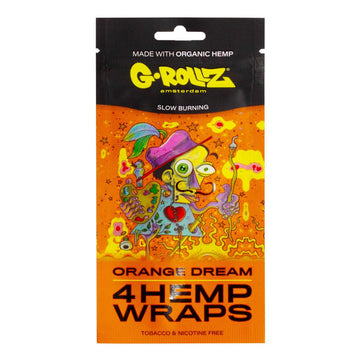 G-Rollz | 4x Orange Flavored Hemp Wraps