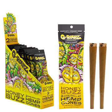 G-Rollz | 2x Honey Flavored Pre-Rolled Hemp Cones
