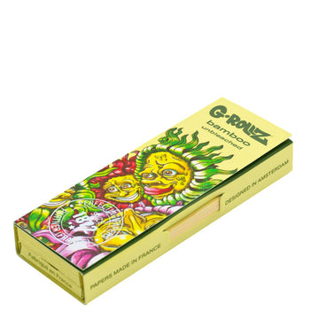 G-Rollz | Dunkees 'Sun Flowers' Bamboo - 50 1/4 Size Papers + Tips