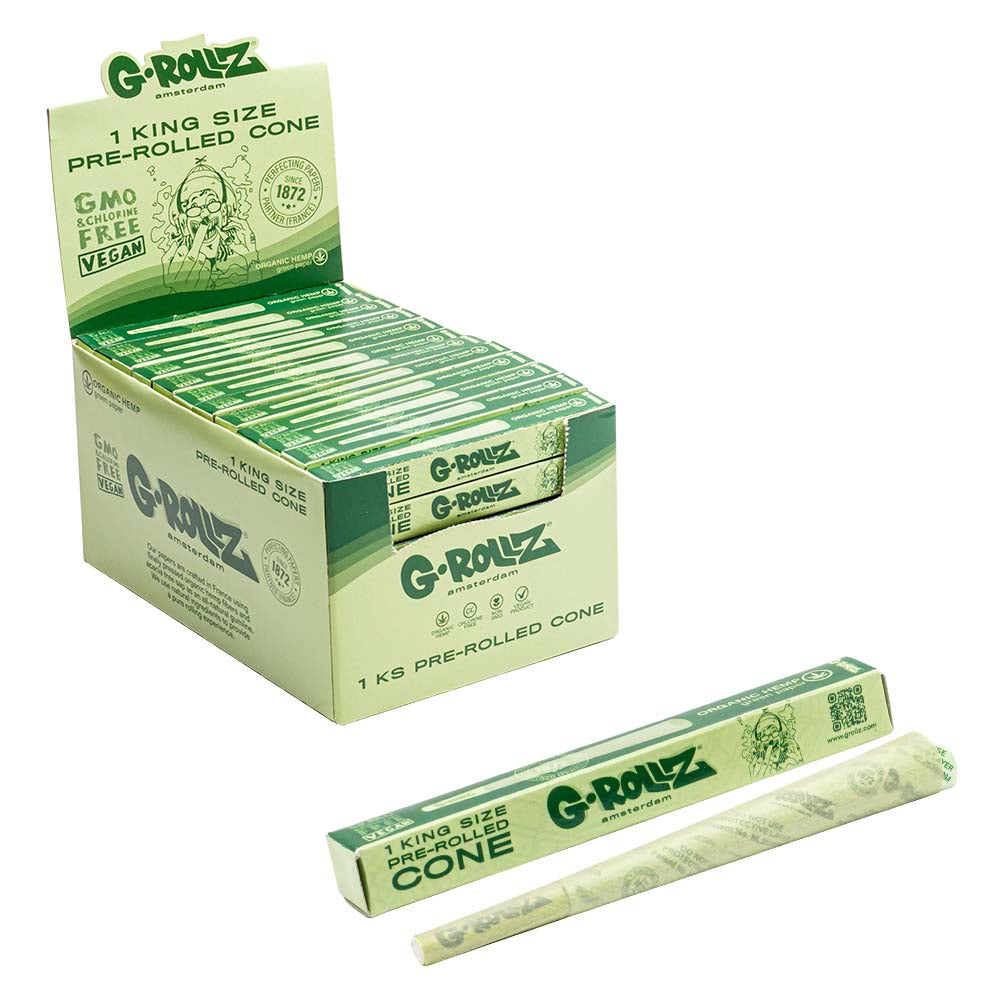 G-Rollz | KS Bio Green Hemp Pre-Rolled Single Cones