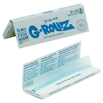 G-Rollz | Lightly Dyed Blue - 50 '11⁄4' Papers