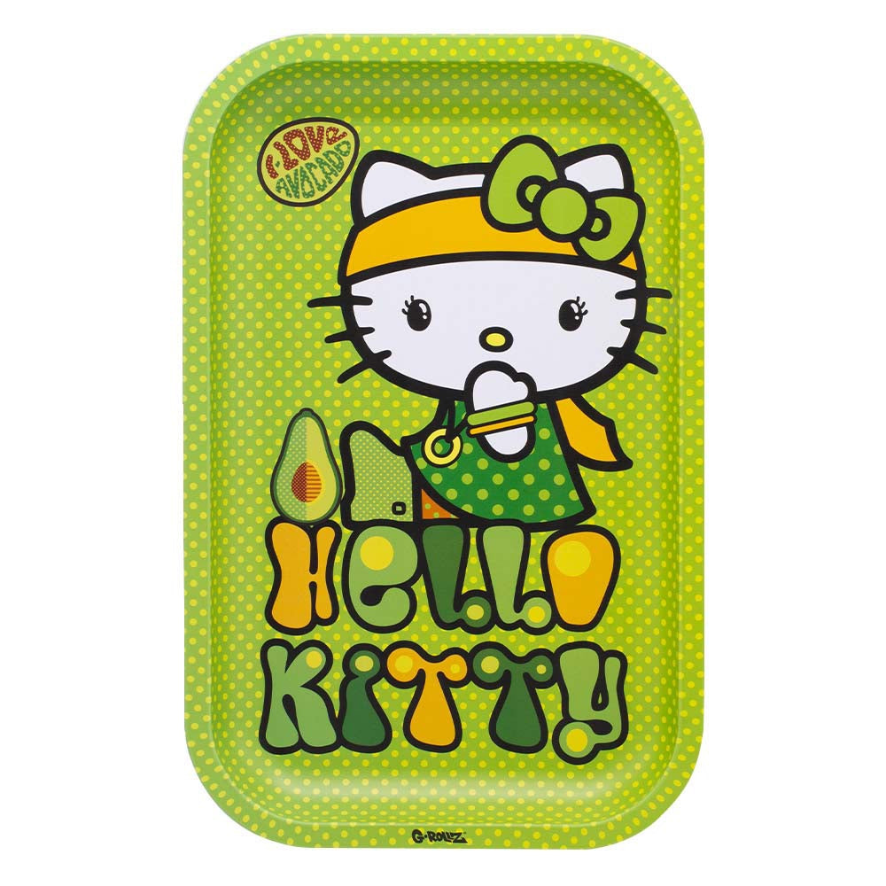 G-Rollz | Hello KittyTM 'Avocado' Medium Kitchen Tray 17.5 x 27.5 cm