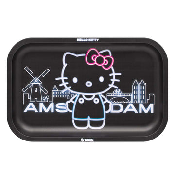 G-Rollz | Hello KittyTM 'Neon Amsterdam' Medium Kitchen Tray 27.5 x 17.5 cm