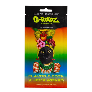 G-Rollz | 4x Multifruit Flavored Hemp Wraps