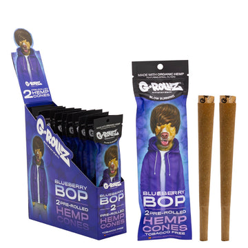 G-Rollz | 2x Blueberry Flavored Pre-Rolled Hemp Cones
