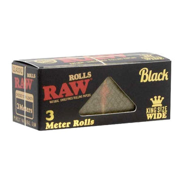 Raw Black Rolls 3m