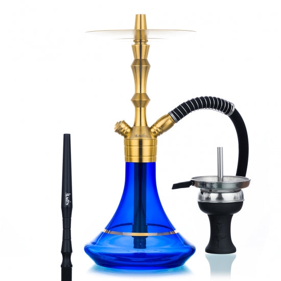 SHISHA MVP360 GOLD BLUE GOLD RING 36 CM